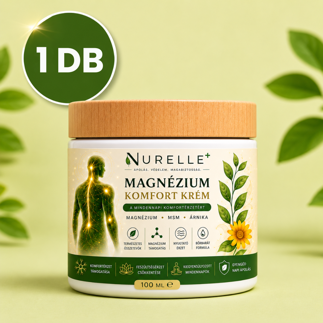 1 Tégely Nurelle Regeneráló Magnézium Komfort Krém 100 ml
