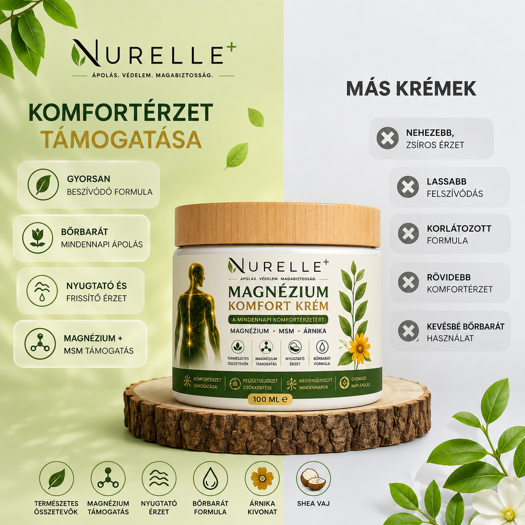 NURELLE™ Magnézium Komfort Krém