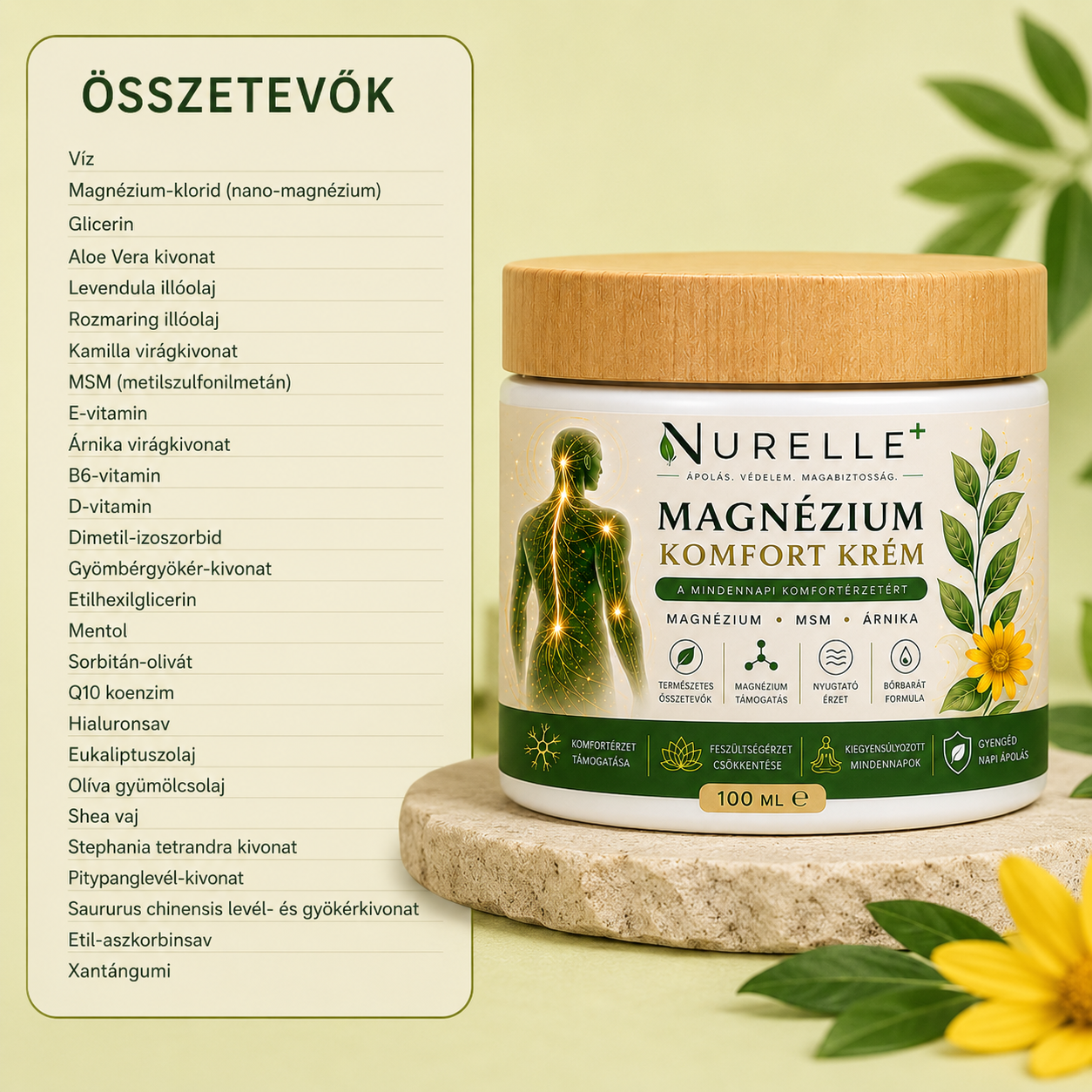 NURELLE™ Magnézium Komfort Krém